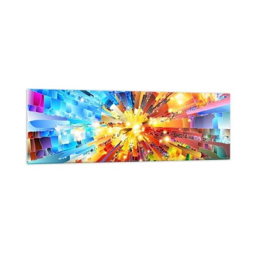 Obraz na skle - In medias res - 160x50 cm