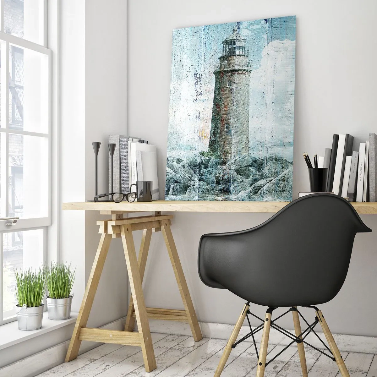Obraz na skle - Na starom dreve - 50x70 cm