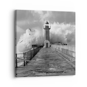 Obraz na plátne - Nebojácna - 30x30 cm