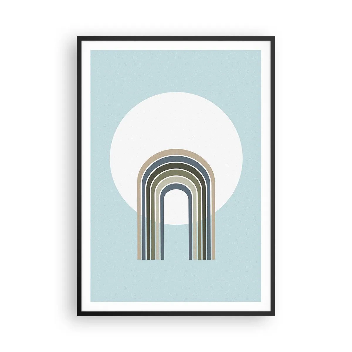 Plagát v čiernom ráme - Neodolateľná príťažlivosť - 70x100 cm