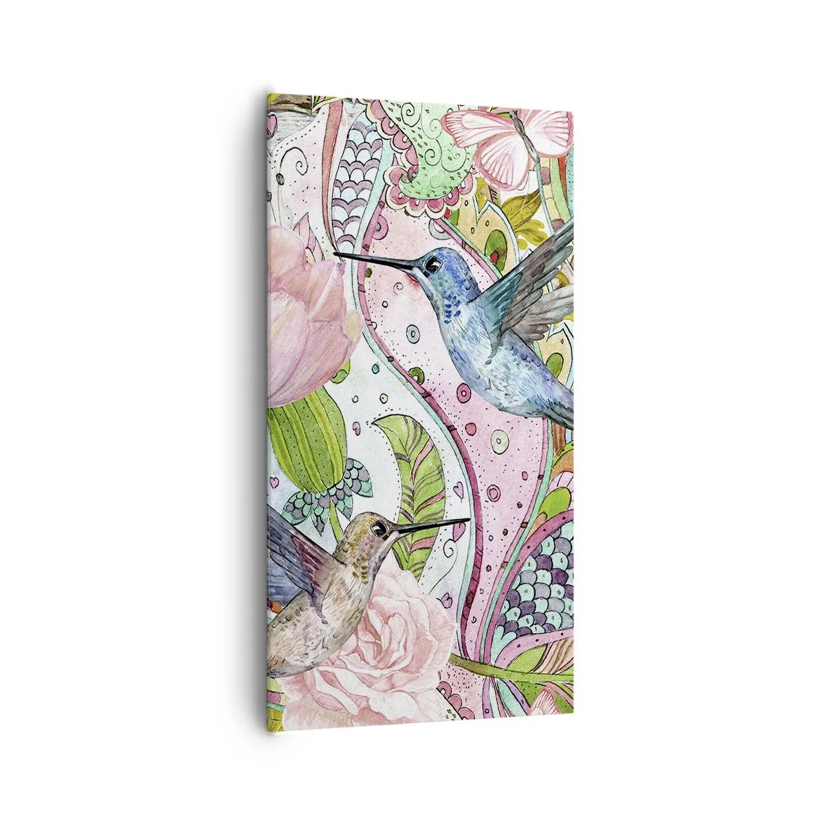 Obraz na plátne - Zamotané do lián - 65x120 cm