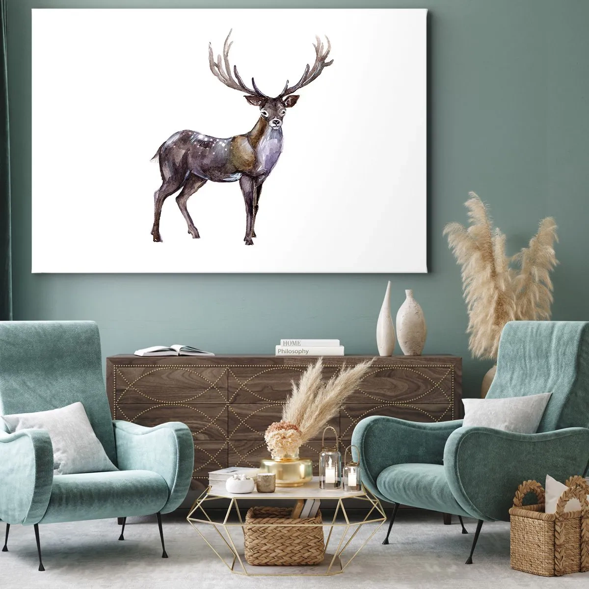 Obraz na plátne - Kráľ polnočnej púšte - 120x80 cm