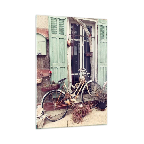 Obraz na skle - Nech žije provincia - 50x70 cm