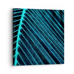Obraz na plátne - Textúra zelene - 30x30 cm