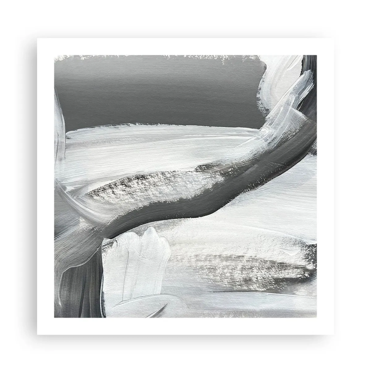 Plagát - Pevným pohybom - 60x60 cm
