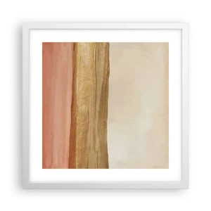 Plagát v bielom ráme - Vertikálna kompozícia - 40x40 cm