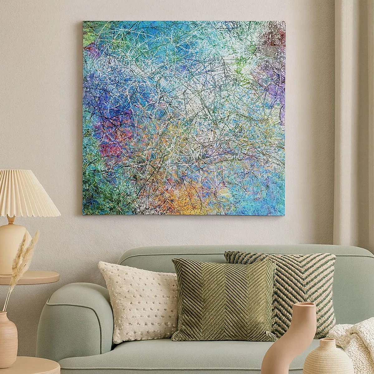 Obraz na plátne - To nie je tak jednoduché - 30x30 cm