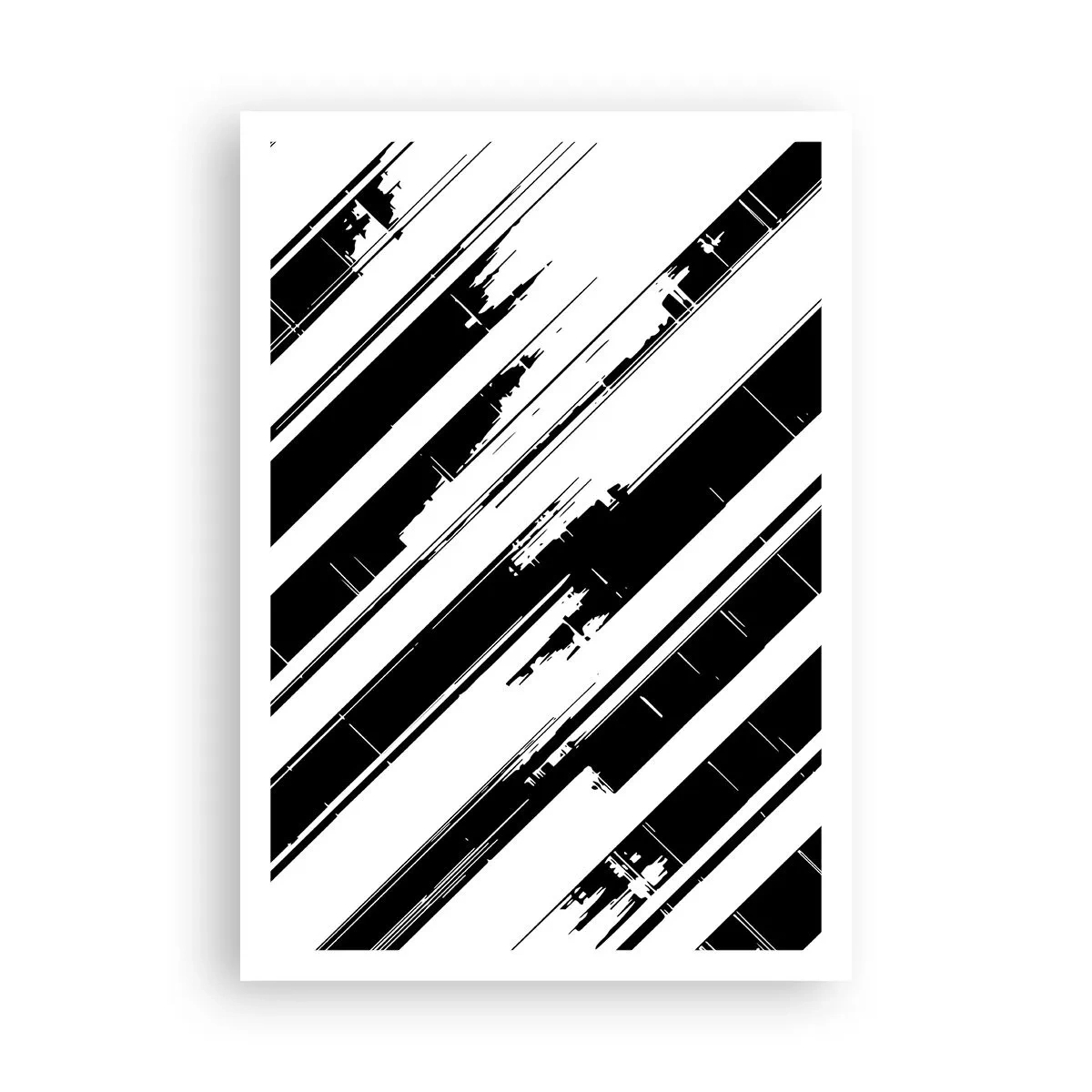 Plagát - Intenzívna a dynamická kompozícia - 70x100 cm