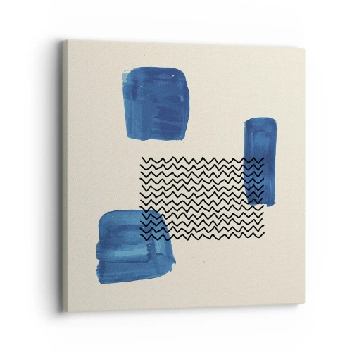 Obraz na plátne - Abstraktné kvarteto - 30x30 cm