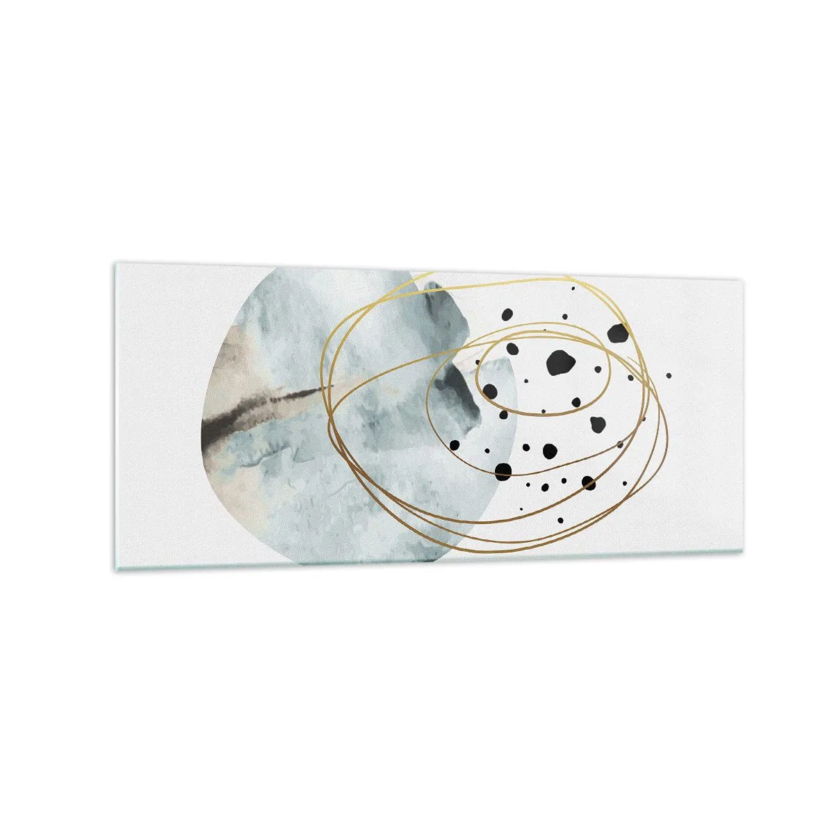 Obraz na skle - V objatí priestoru - 120x50 cm