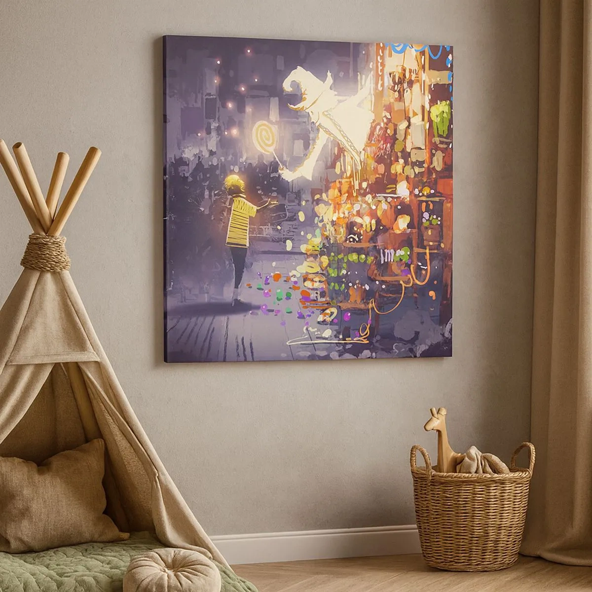 Obraz na plátne - Kúzla existujú - 30x30 cm