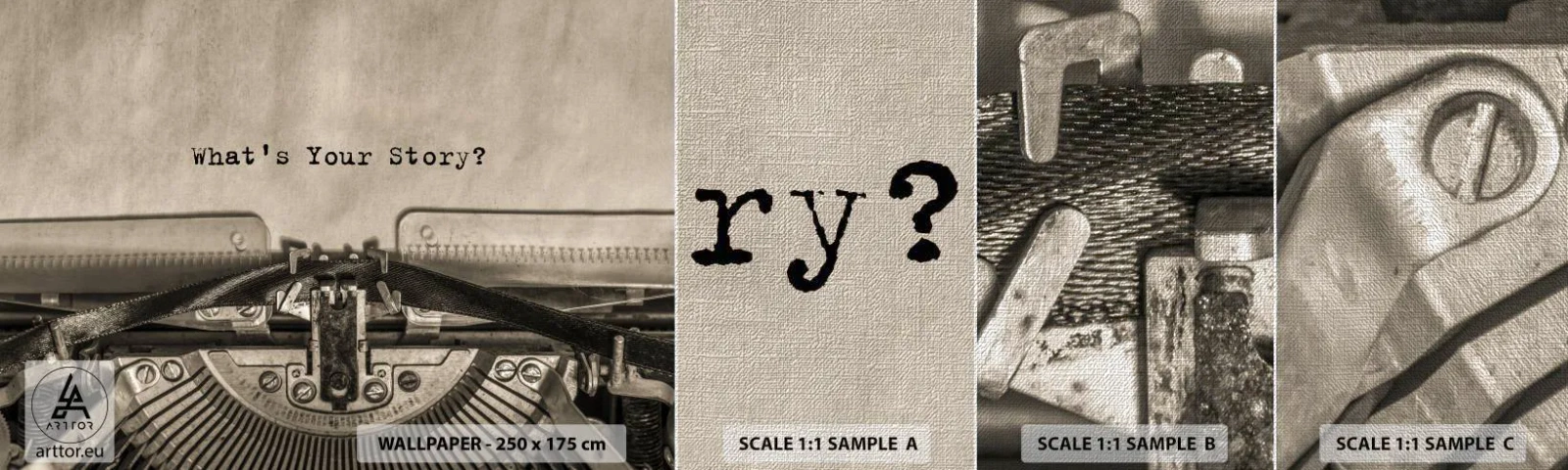 Vzorka fototapety Premium Canvas - Povedz mi - Stroj na penenie, Vintage, Retro - 100x30 cm