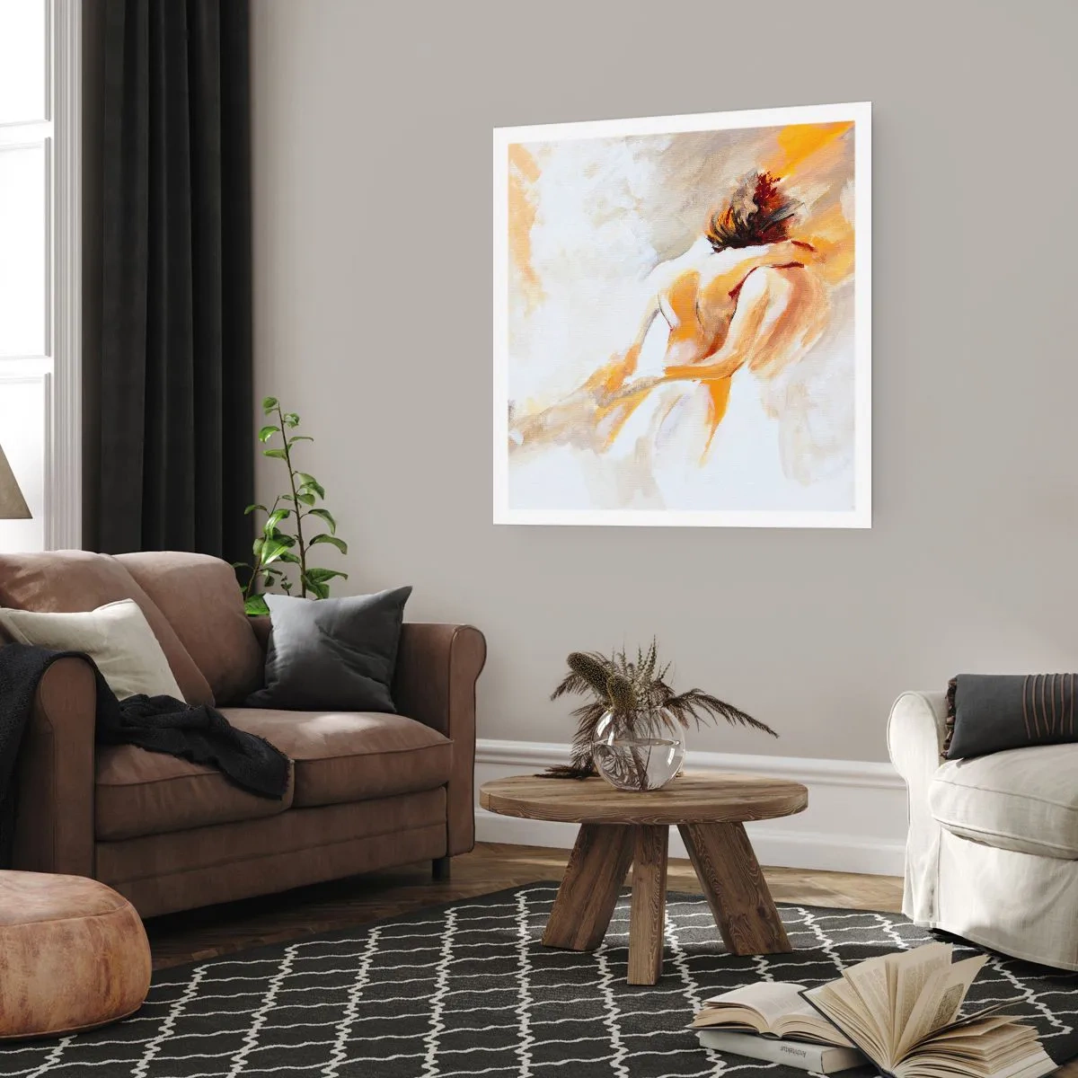 Plagát - Blízkosť v nebi - 40x40 cm