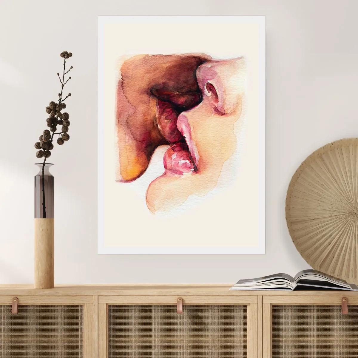 Plagát - Ako noc a deň, zem a nebo - 40x50 cm