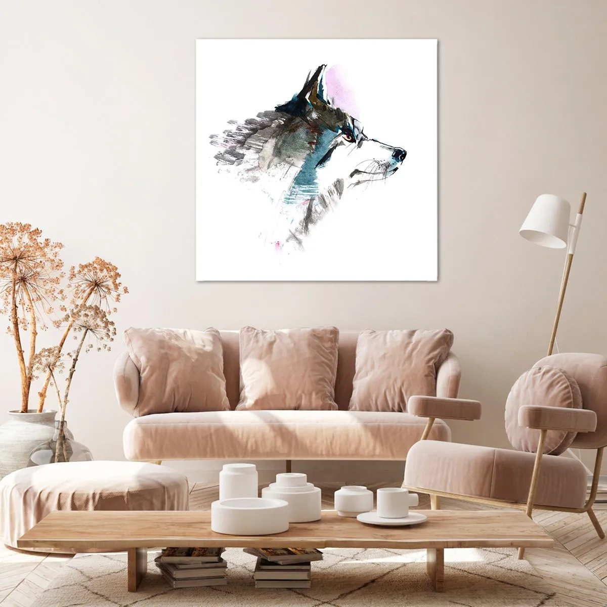 Obraz na plátne - My o vlku - 40x40 cm