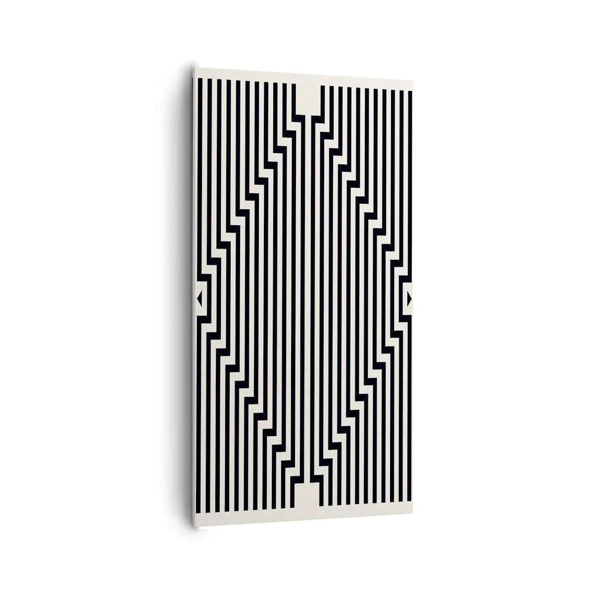 Obraz na plátne - Geometrická ilúzia - 65x120 cm