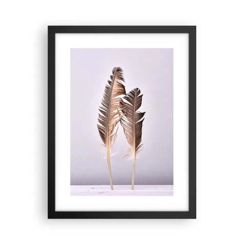 Plagát v čiernom ráme - Proti ničote - 30x40 cm