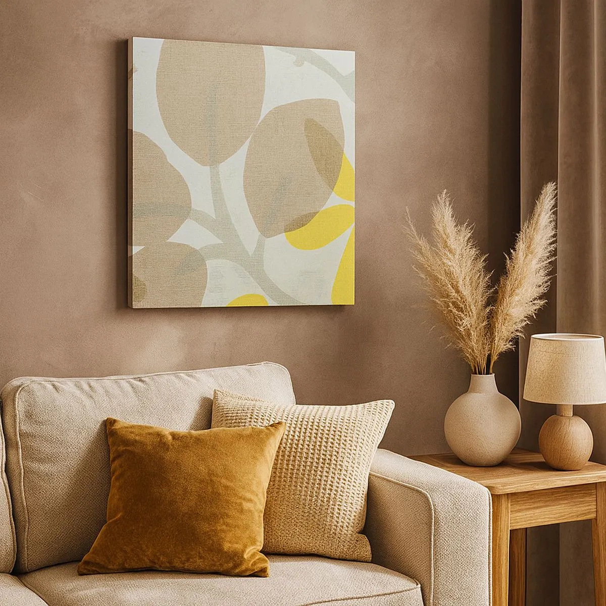 Obraz na plátne - Kompozícia v plnom slnku - 30x30 cm