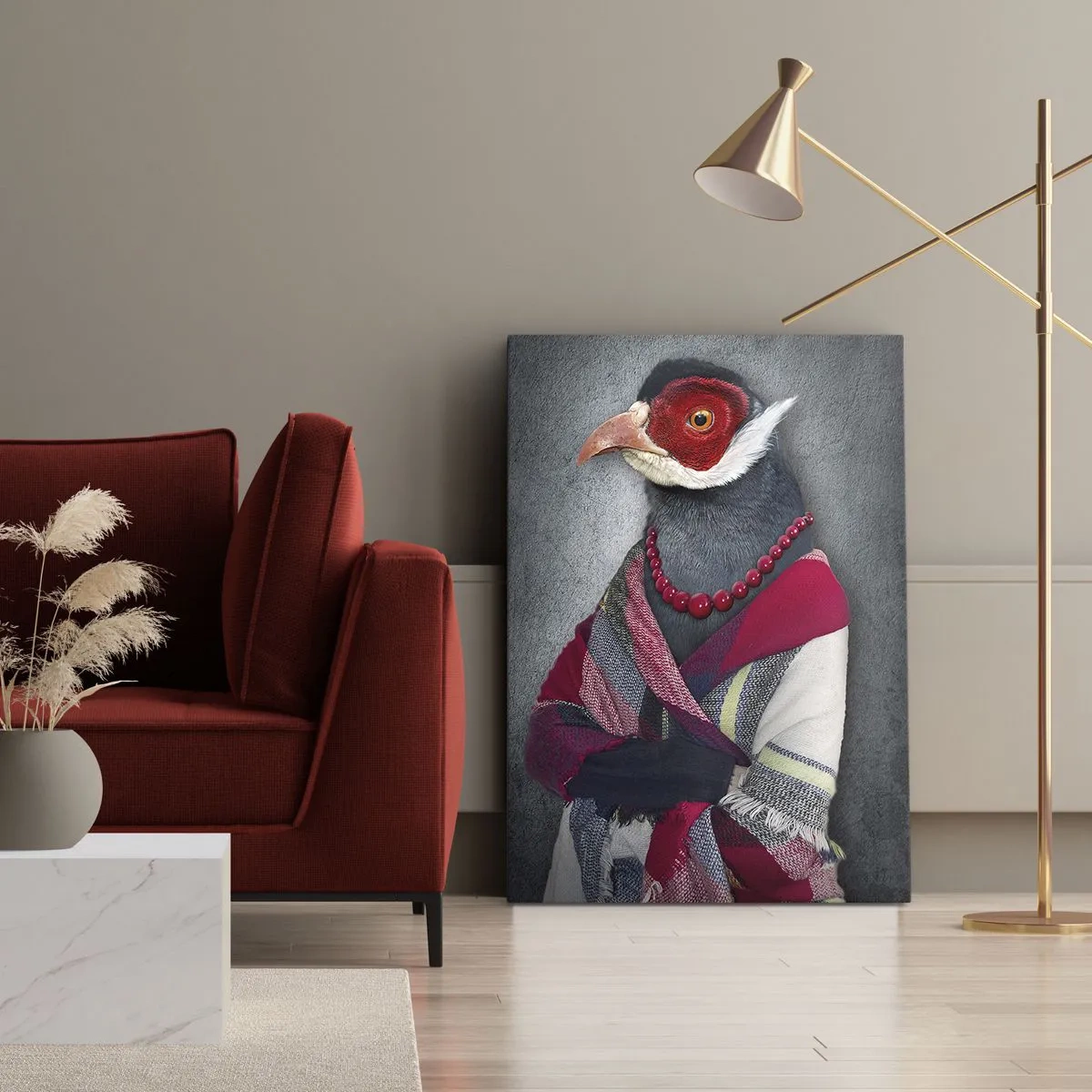 Obraz na plátne - Čo tu robím?! - 50x70 cm