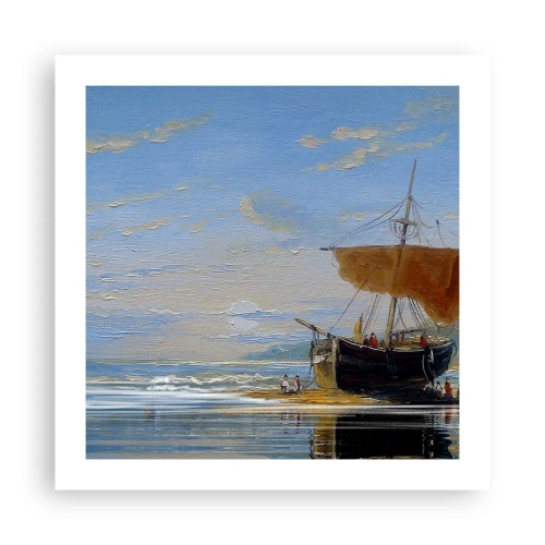 Plagát - Voda, zem, vzduch - 50x50 cm