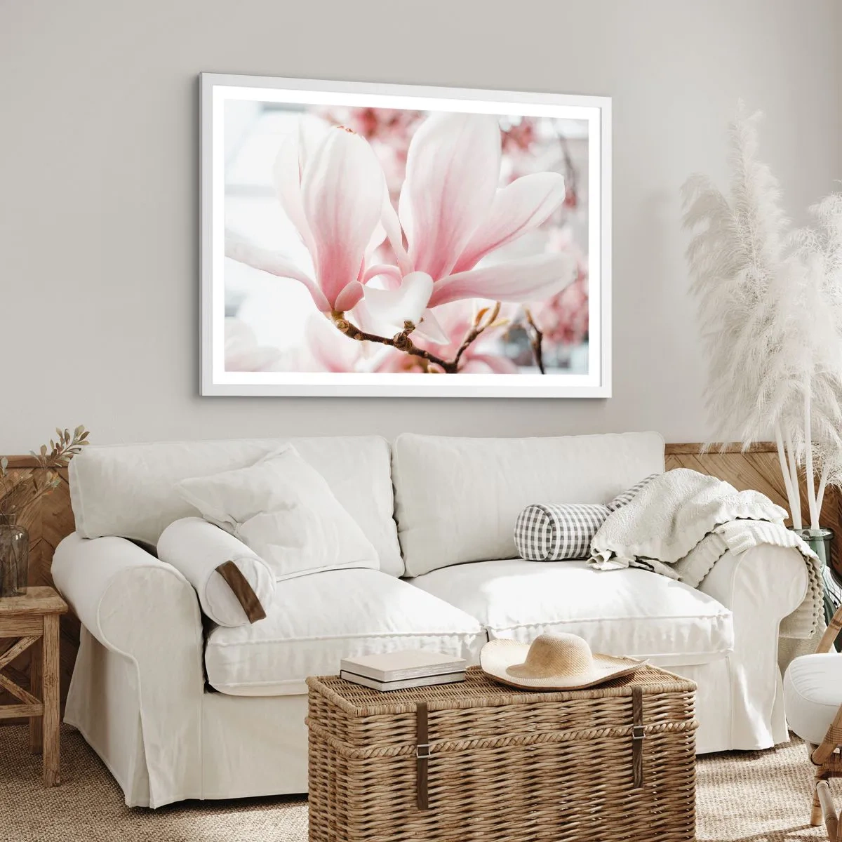 Plagát v bielom ráme - Nesmiernosť nežnosti - 91x61 cm