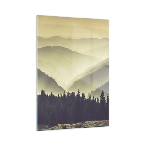 Obraz na skle - Za siedmimi horami… - 50x70 cm