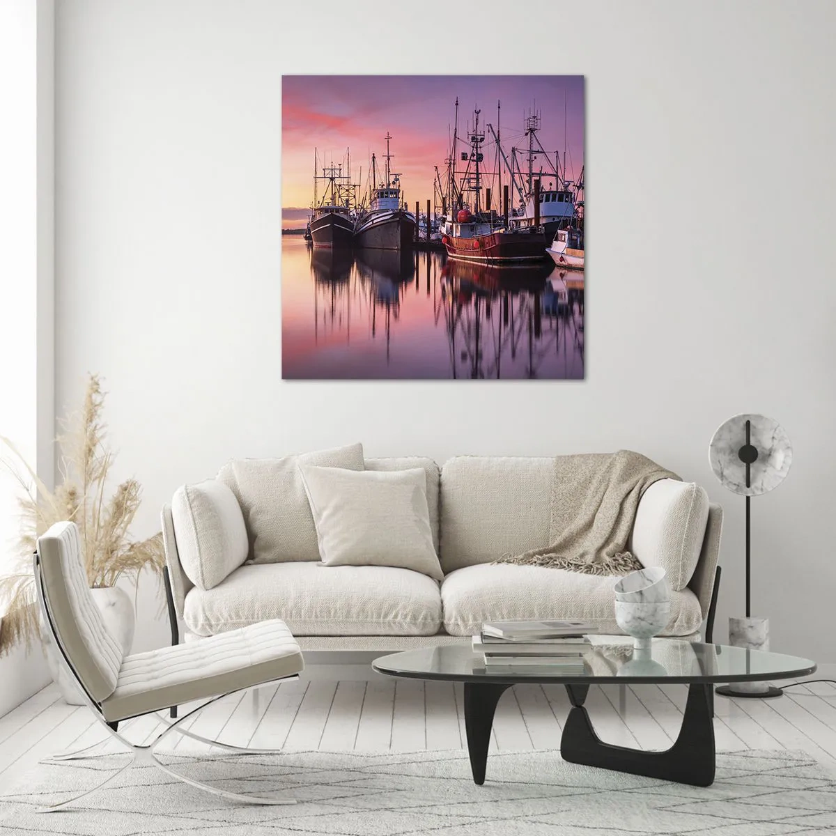 Obraz na skle - Pred ďalším dňom - 50x50 cm