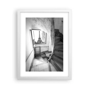 Plagát v bielom ráme - To je ale výhľad! - 30x40 cm