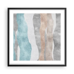 Plagát v čiernom ráme - Štúdia blízkosti - 50x50 cm