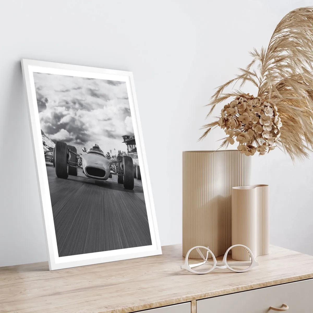 Plagát v bielom ráme - Toto je sila! - 61x91 cm