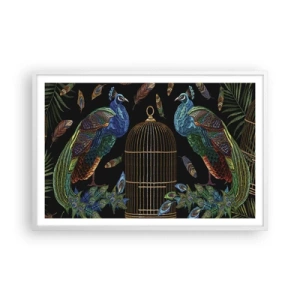 Plagát v bielom ráme - V kráľovskom rúchu - 91x61 cm