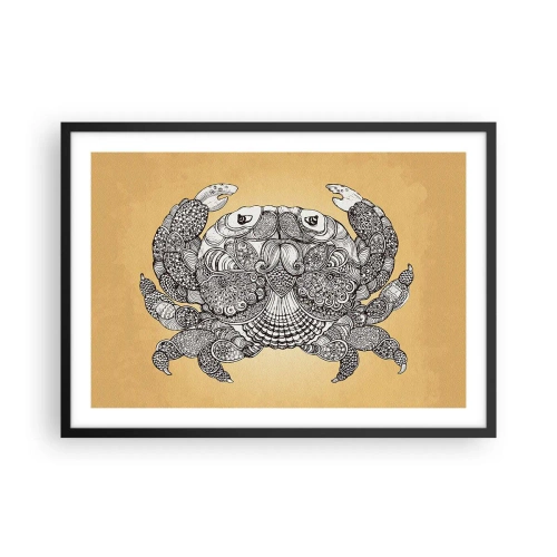 Plagát v čiernom ráme - Príbehy pána Kraba - 70x50 cm