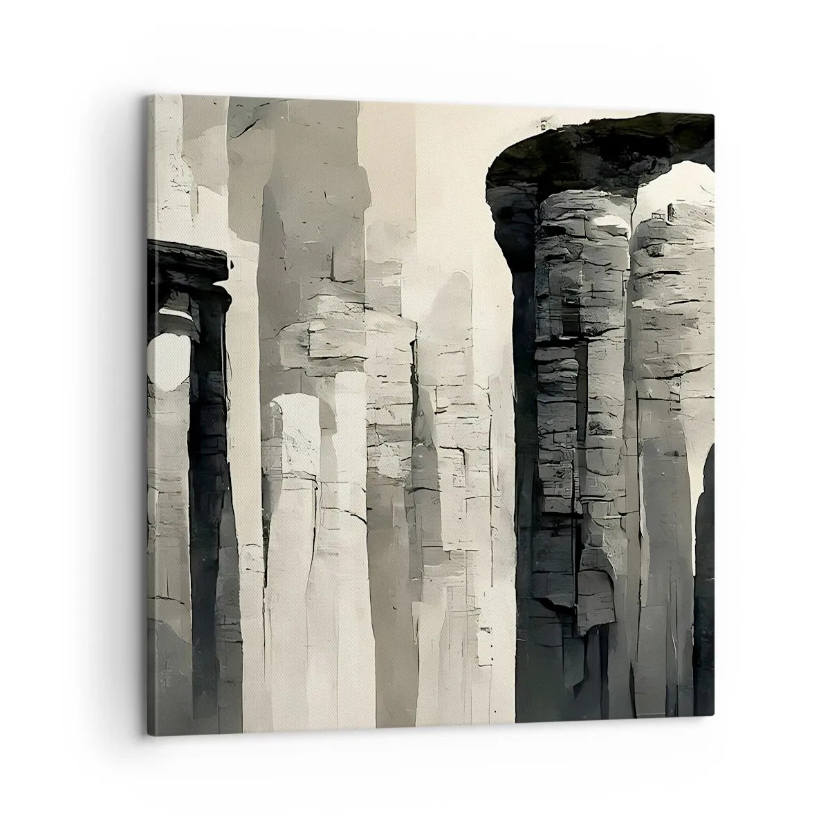 Obraz na plátne - Majestátnosť starožitnosti - 60x60 cm