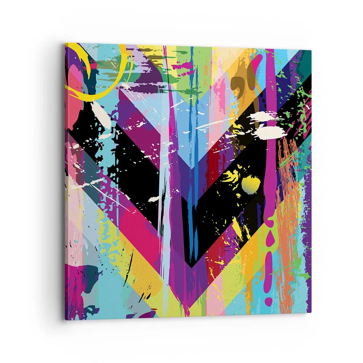 Obraz na plátne - Zhora nadol - 70x70 cm