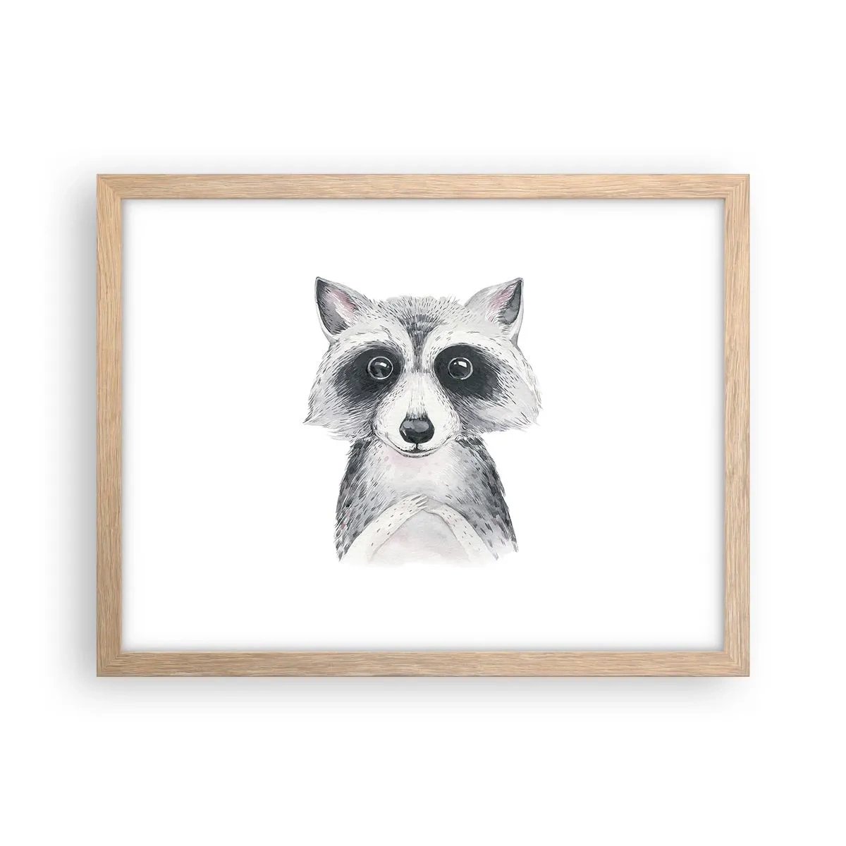 Plagát v ráme zo svetlého duba - Chvíľa dojatia - 40x30 cm