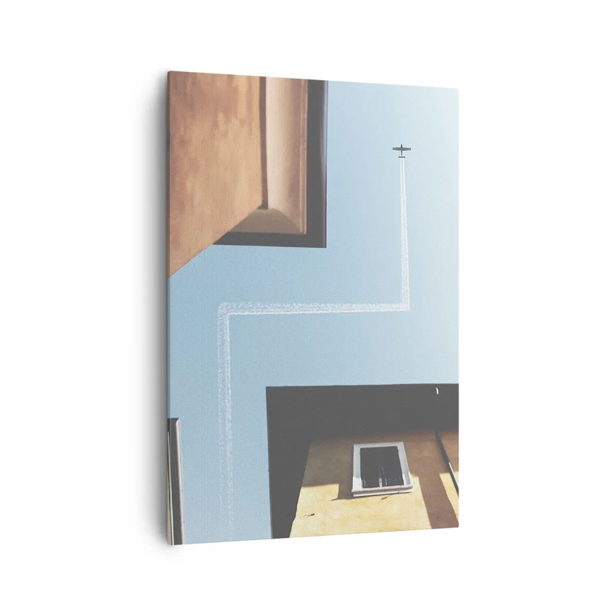 Obraz na plátne - Nad mestským labyrintom - 70x100 cm