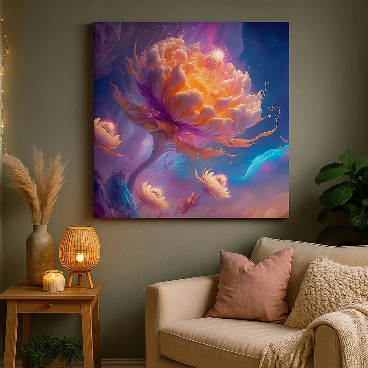 Obraz na plátne - Iný svet - 30x30 cm