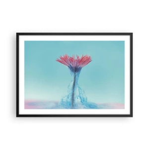 Plagát v čiernom ráme - V osviežujúcom objatí - 70x50 cm