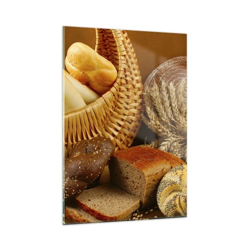 Obraz na skle - Znova sme mali šťastie - 50x70 cm