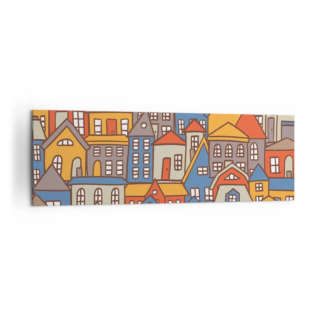 Obraz na plátne - Za domom dom - 160x50 cm