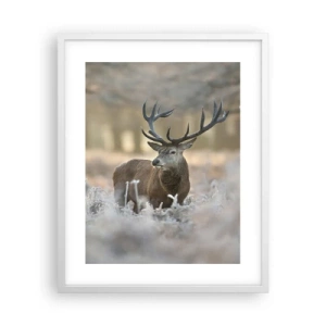 Plagát v bielom ráme - Svieže ráno - 40x50 cm