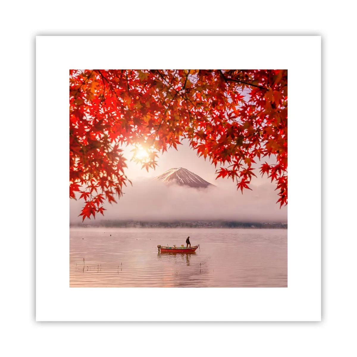 Plagát - V japonskom štýle - 30x30 cm