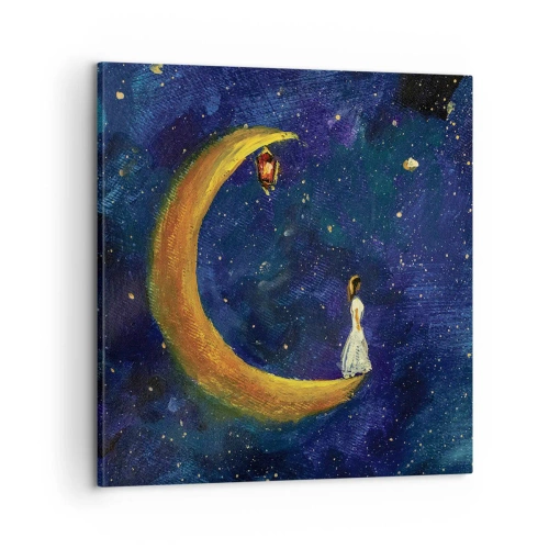 Obraz na plátne - Volanie sveta - 60x60 cm