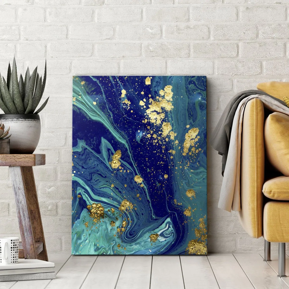 Obraz na plátne - Plátky slnka  - 70x100 cm