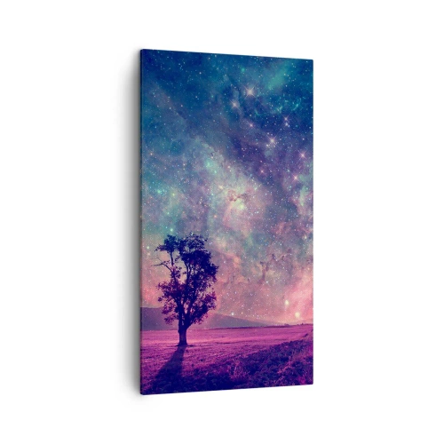Obraz na plátne - Pod magickou oblohou - 45x80 cm