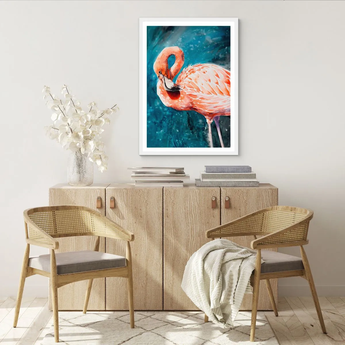 Plagát v bielom ráme - Dekoratívne od prírody - 70x100 cm