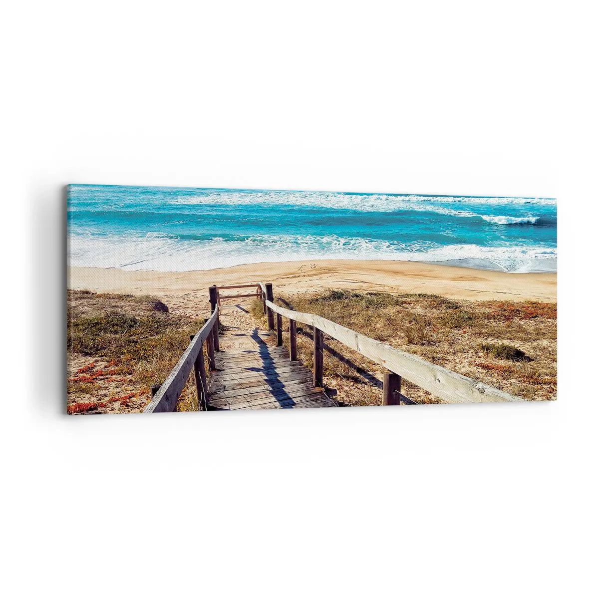 Obraz na plátne - Bež! - 120x50 cm