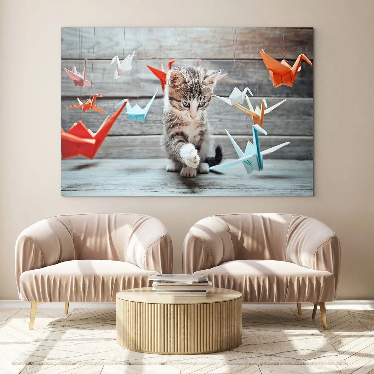 Obraz na skle - Prvá lekcia - 100x70 cm