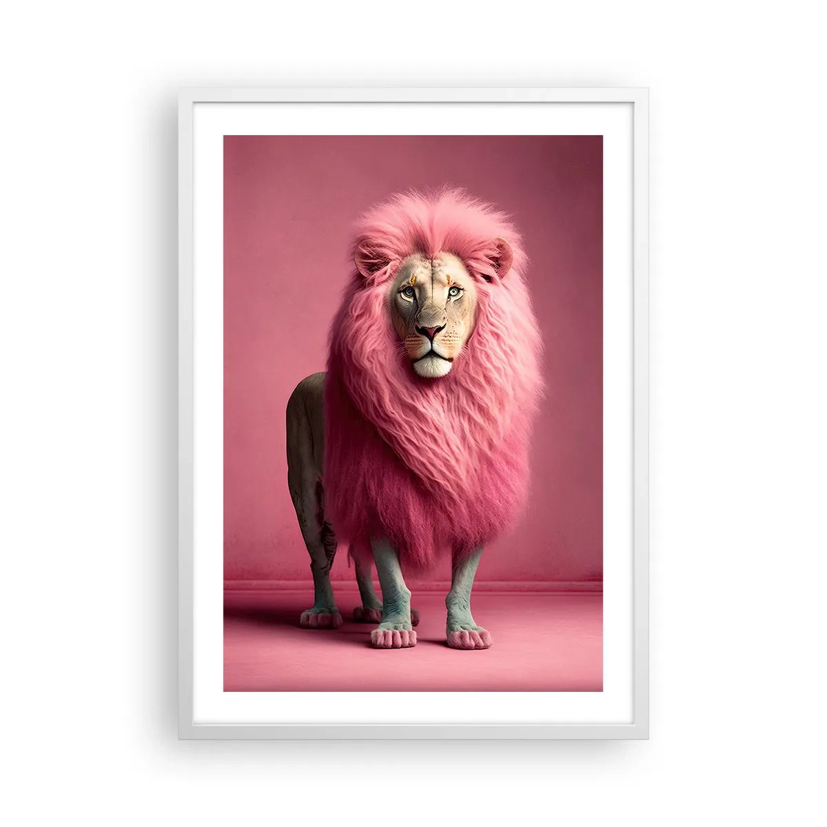 Plagát v bielom ráme - A už sa nebojíš - 50x70 cm