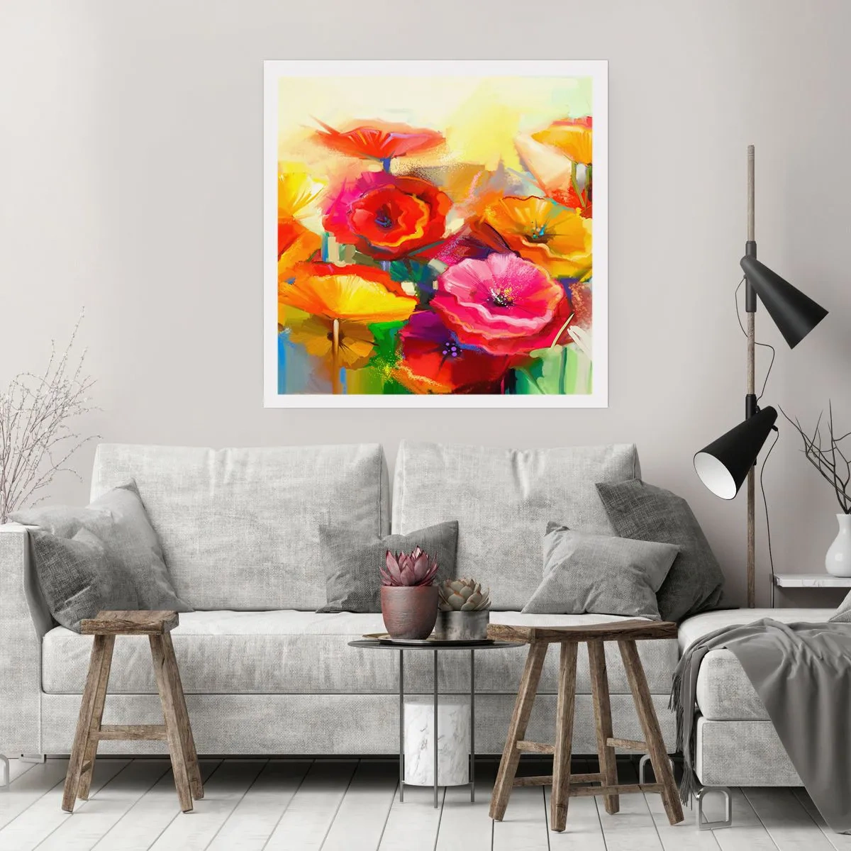 Plagát - Nielen červené - 60x60 cm